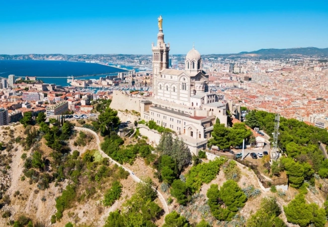 Puzzle Basilica di Notre-Dame de la Garde 1000 pezzi