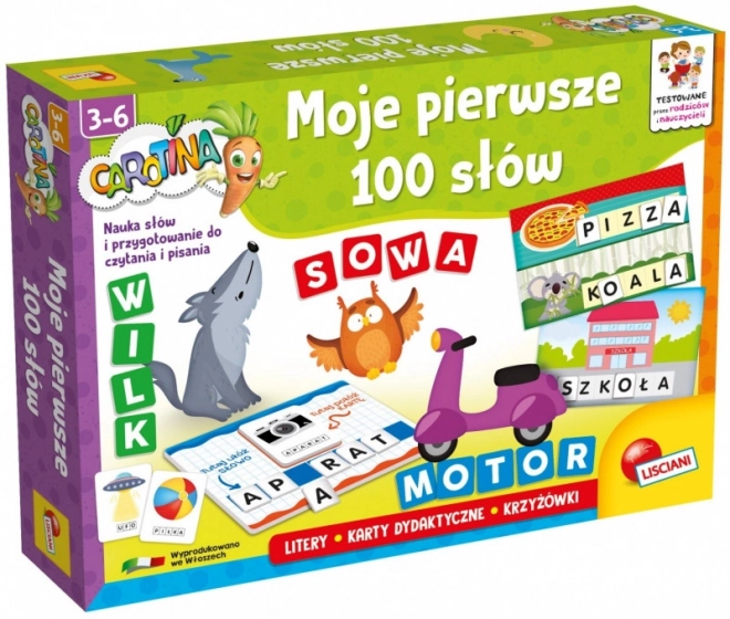 Set educativo Carotina Le mie prime 100 parole