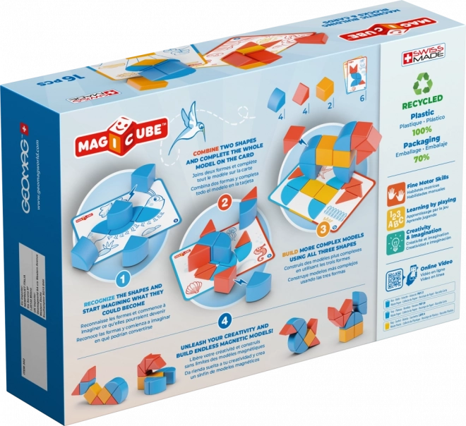 Geomag Magicube Shapes Giocattolo Magnetico