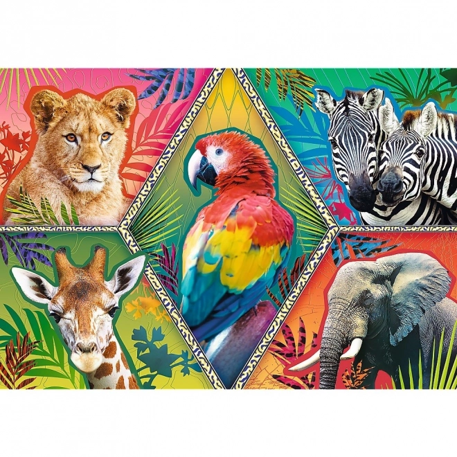 Puzzle Trefl 1000 pezzi - Animali esotici