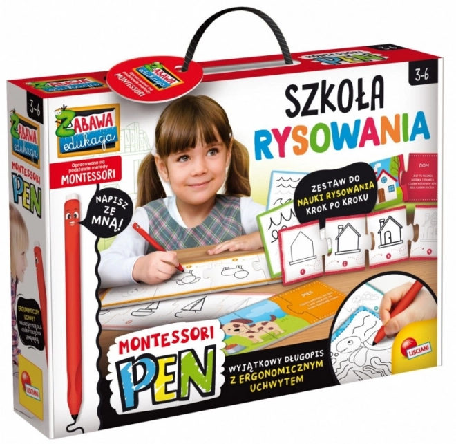 Set educativo Montessoriano per disegno