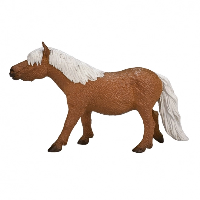 Figura realistica di cavallino Shetland Mojo