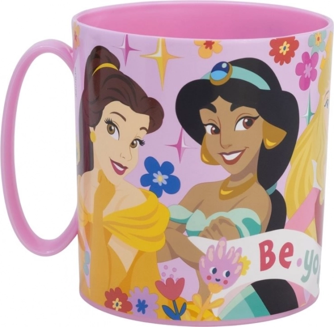 Tazza in plastica Disney Principesse 390 ml - rosa
