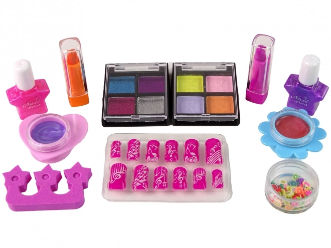 Set di trucco per bambini valigetta rosa