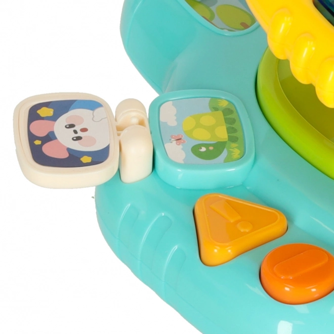 Volante interattivo per bambini con suoni e luci