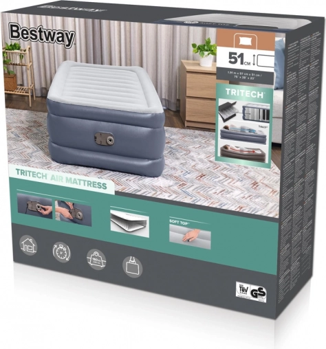 Materasso gonfiabile con pompa Bestway