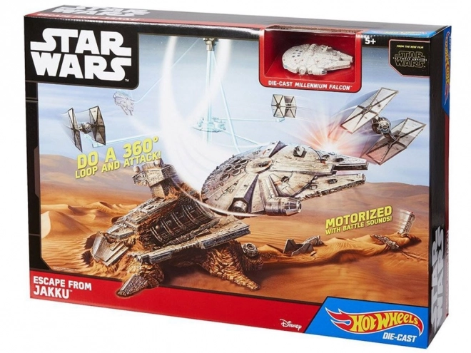 Azione spaziale Hot Wheels e Star Wars