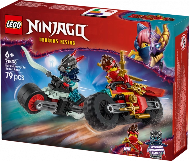 Lego Ninjago Kai e Gare in Moto