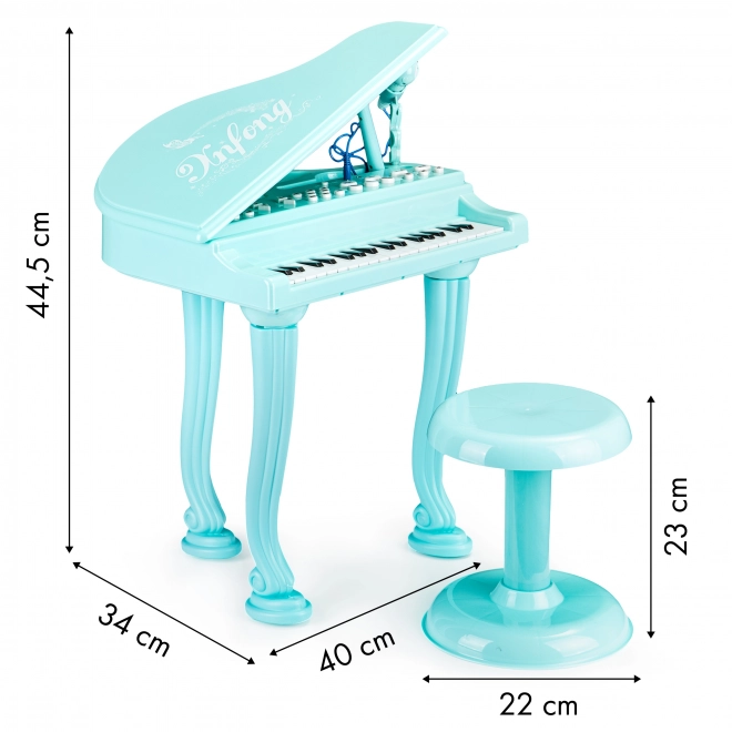 Pianoforte Elettronico per Bambini con Microfono e MP3