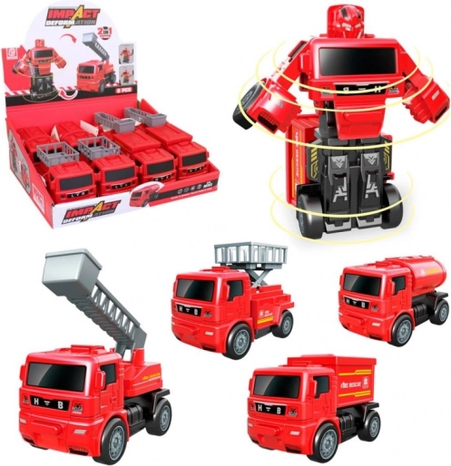 Auto antincendio robotico a inerzia