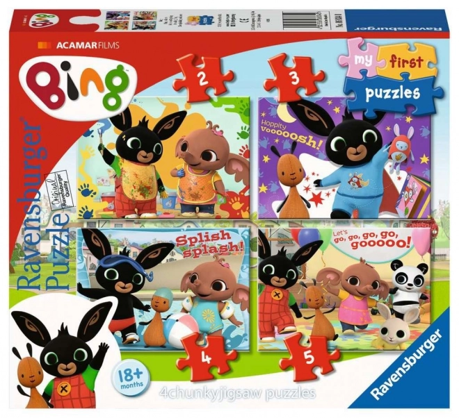 Il mio primo puzzle Bing: Divertimento con gli amici