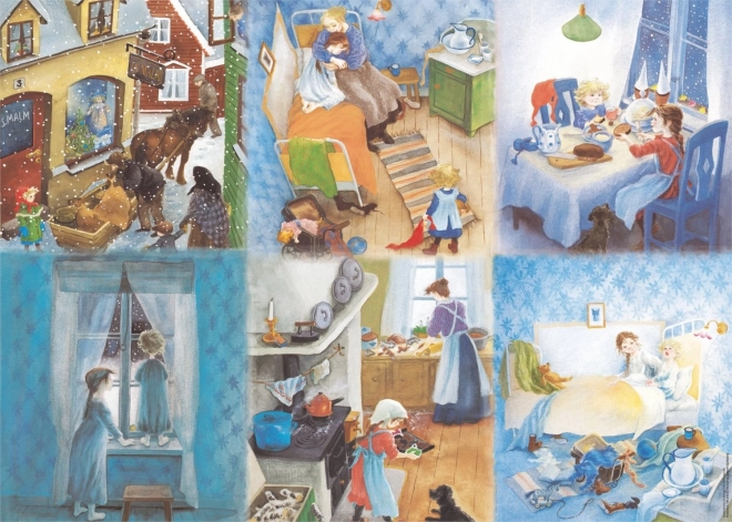 Puzzle Ravensburger Karkulín dal Tetto 1000 Pezzi