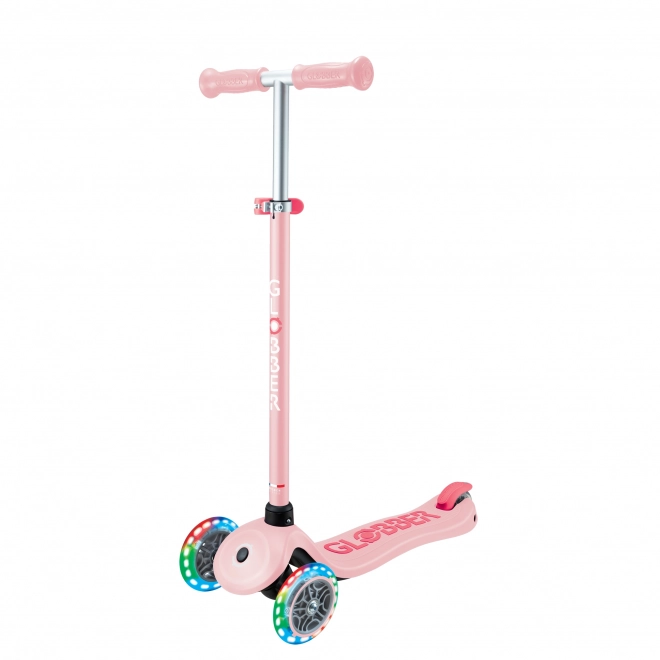 Monopattino Globber Bambini 3 Ruote Primo Luci Pastel Pink