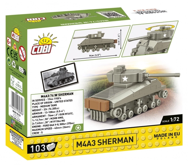 Set di Costruzioni COBI M4A3 Sherman