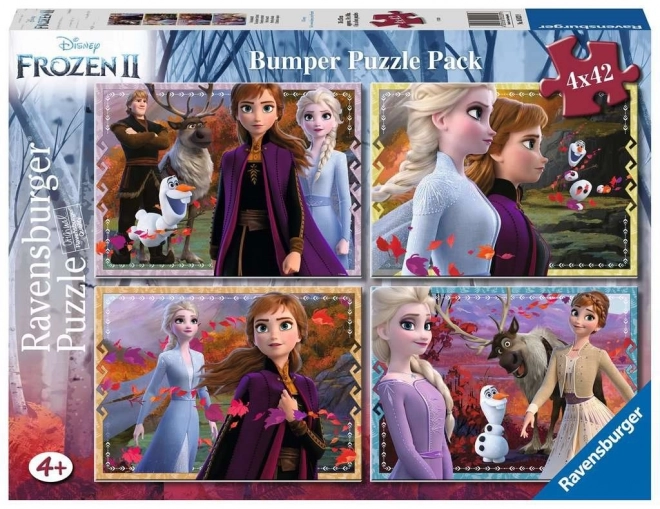 Puzzle RAVENSBURGER Frozen 2: Il Destino Attende 4x42 Pezzi