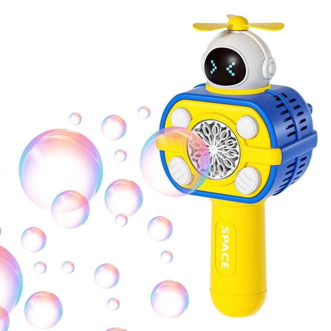 Macchina Bolle di Sapone Astronauta Gialla