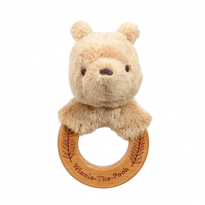 Sonaglio in legno e peluche di Winnie the Pooh