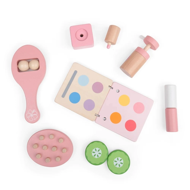 Ricco set di accessori in legno