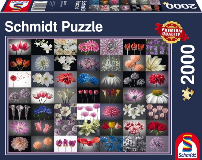 Puzzle floreale SCHMIDT 2000 pezzi