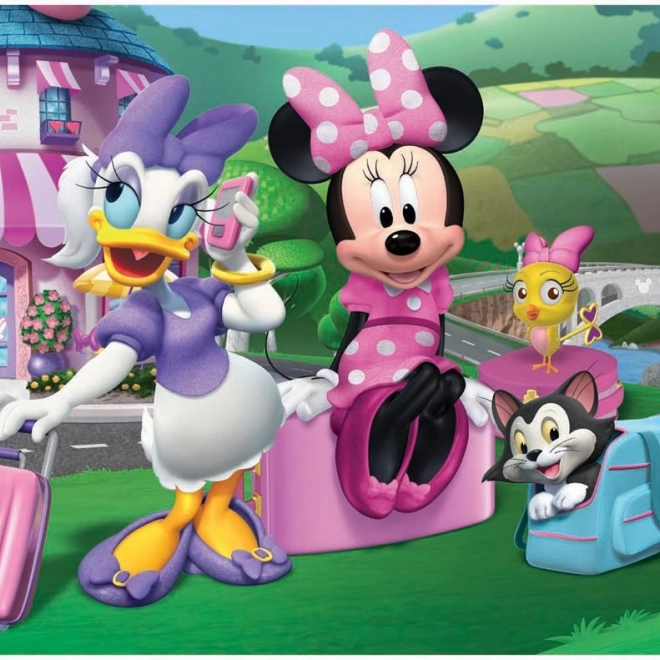Puzzle Minnie e Daisy in vacanza 30 pezzi