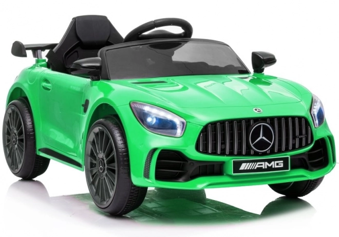 Auto elettrico per bambini Mercedes AMG GT R verde