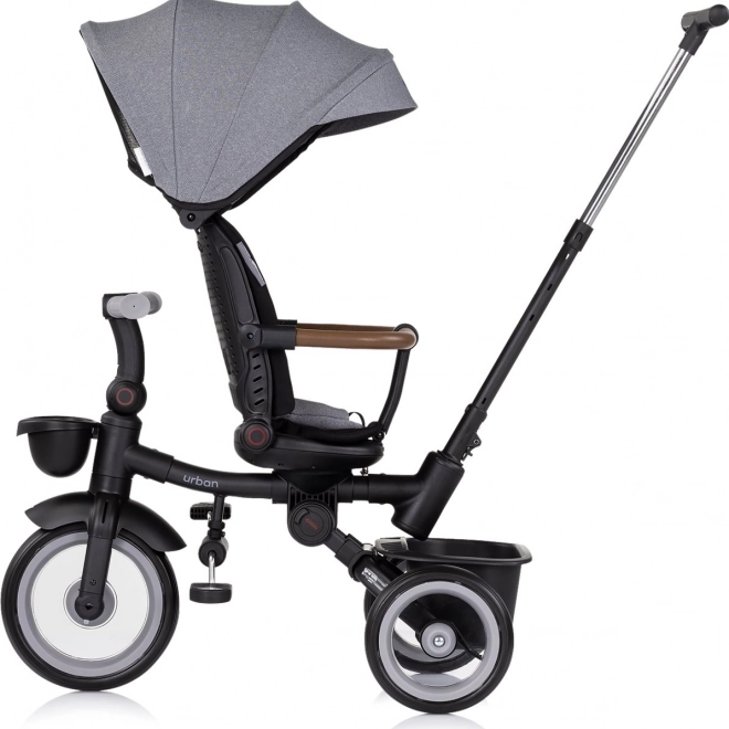 Chipolino Triciclo con canopy Urban 2 in 1 Antracite