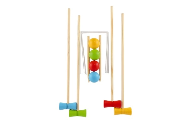 Elementi in legno colorato