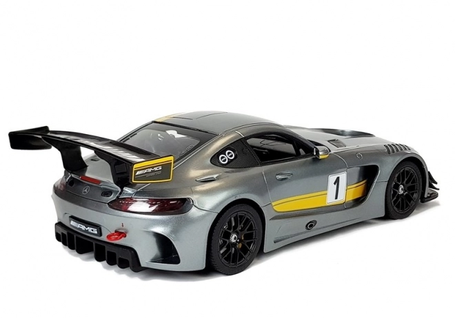 Auto R/C Mercedes-AMG GT3 Rastar 1:14 grigio a telecomando