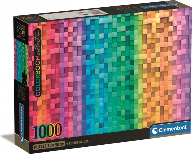 Puzzle 1000 pezzi compact Colorboom Pixel