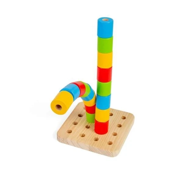 Torre di equilibrio in legno per bambini