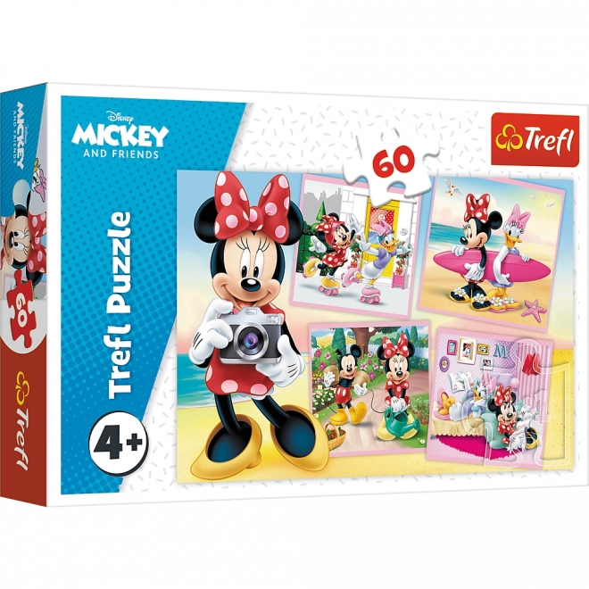 puzzle 60 pezzi disney minnie – dolcissima minnie