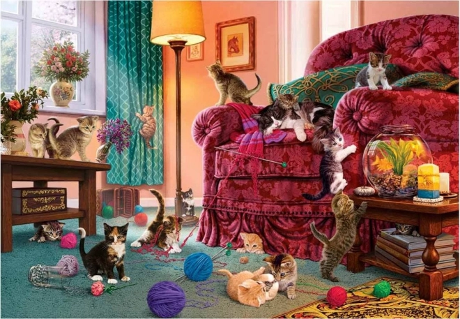 Puzzle Kittens Maliziosi 500 Pezzi