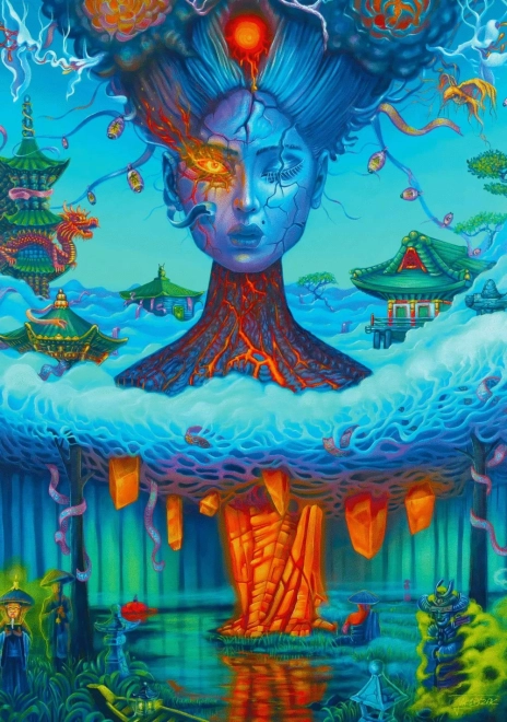 Puzzle Immaginazione Fudži 1000 Pezzi