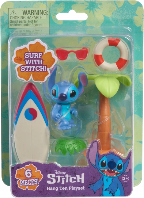 Set di figure Lilo e Stitch Hang Ten