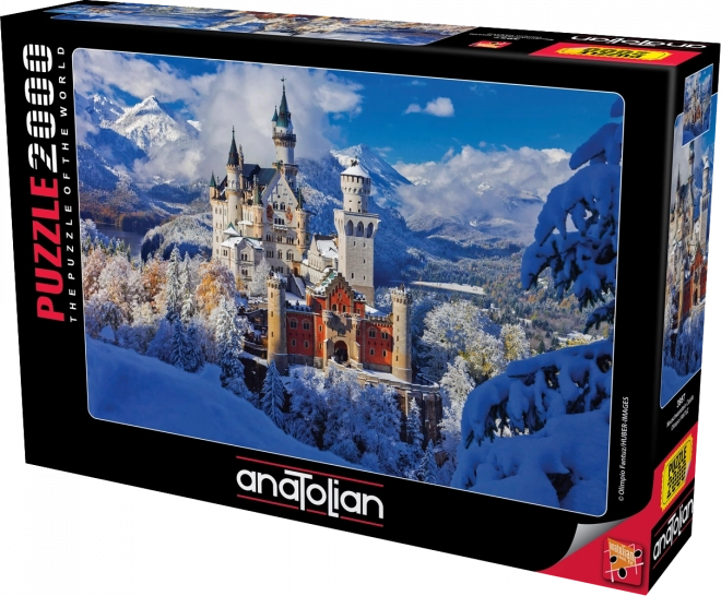 Puzzle Castello di Neuschwanstein 2000 pezzi