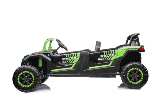 Auto elettrica Buggy 4x4 verde