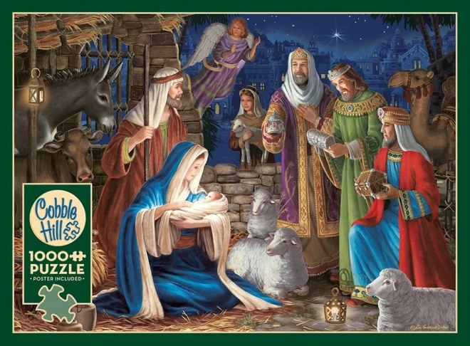 COBBLE HILL Puzzle Miracolo a Betlemme 1000 pezzi