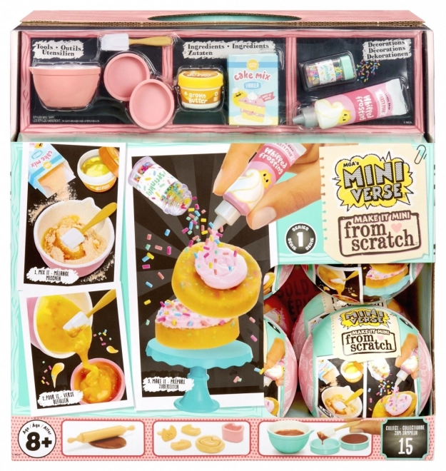 Figure di Miniverse Mini Cucina da Zero 15 pz