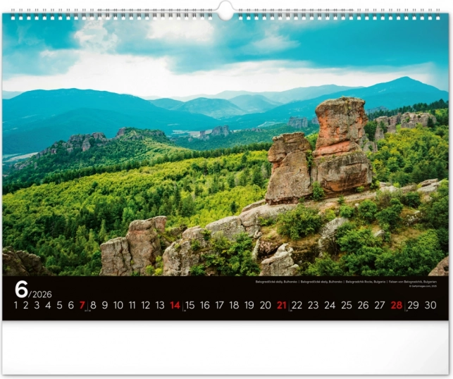 Calendario da parete Paesaggi 2026