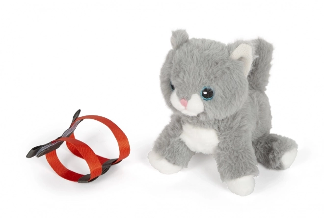 Gatto di peluche con set di cura Small Foot