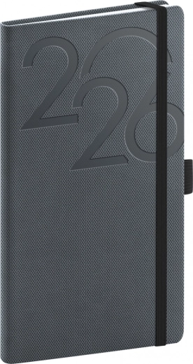 Agenda tascabile Notique Ajax nero 2026