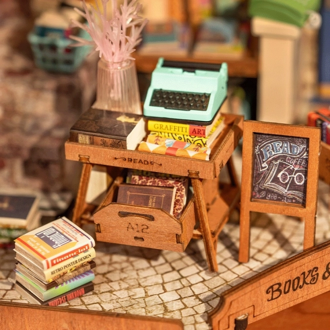 Libreria d'angolo Miniatura di RoboTime