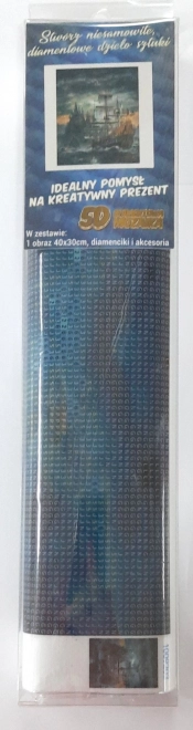 Pittura Diamante Nave Pirata