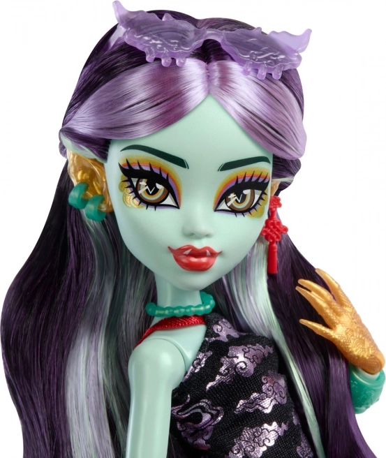 Bambola Monster High Jinafire Long con animaletto