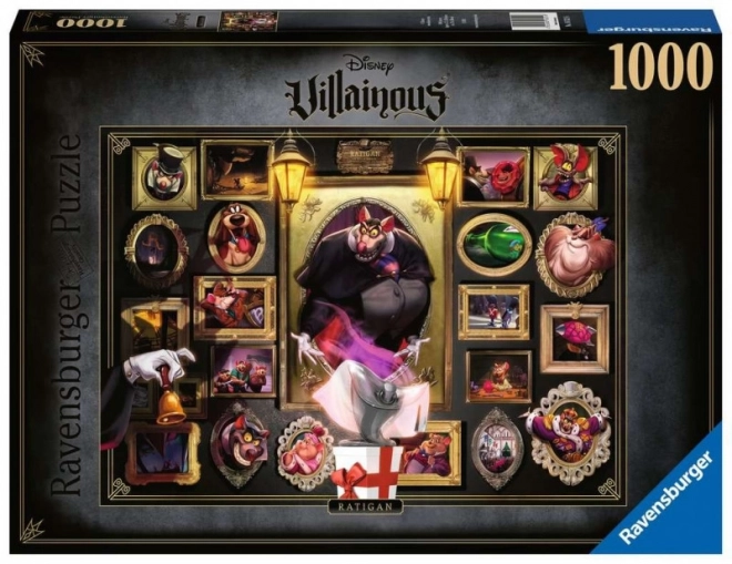 Puzzle 1000 pezzi Villainous Ratigan