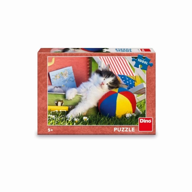 Puzzle XL Gatto che riposa 100 pezzi