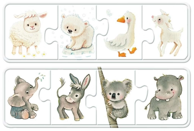 Il mio primo puzzle Animali colorati