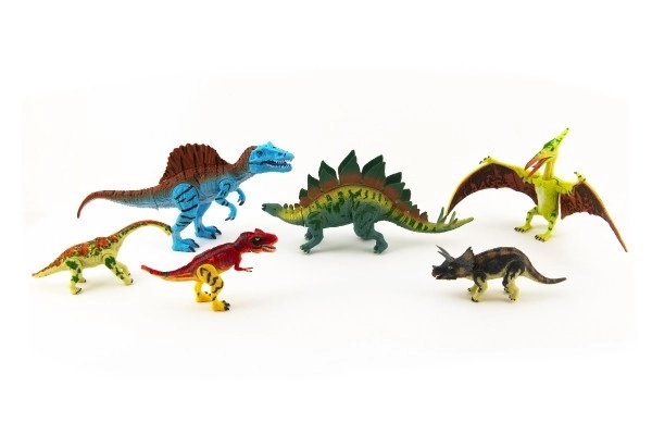 Set di dinosauri mobili 6 pezzi