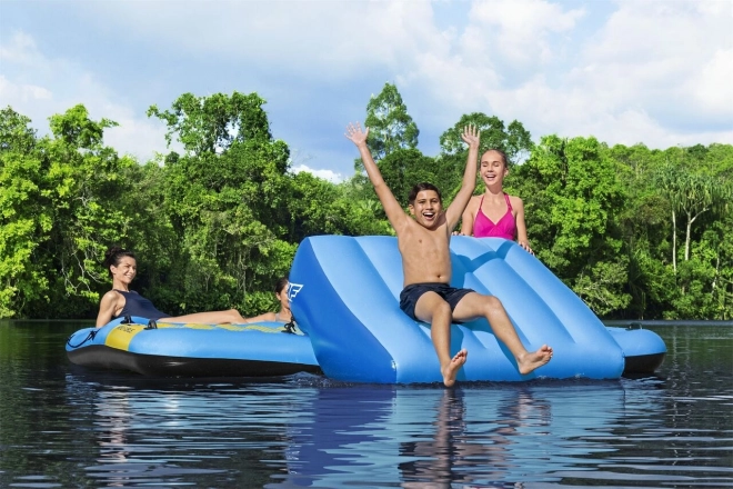 Isola Galleggiante Gonfiabile Hydro-Force con Scivolo per 5 Persone