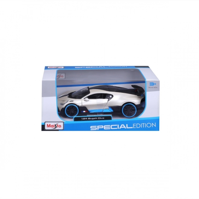 Modello Bugatti Divo 1:24 Bianco